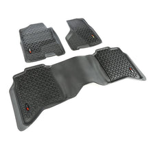 Load image into Gallery viewer, Rugged Ridge Floor Liner Front/Rear Black 2009-2017 Dodge Ram 1500 / 2500 / 3500 Crew Cab

