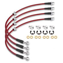 Load image into Gallery viewer, Power Stop 04-09 Cadillac XLR Front &amp; Rear SS Braided Brake Hose Kit
