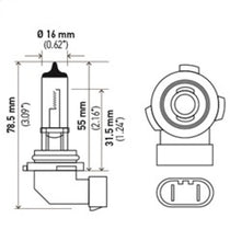 Load image into Gallery viewer, Hella Optilux H10 12V/42W XY Xenon Yellow Bulb
