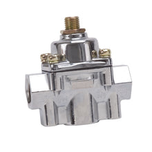 Load image into Gallery viewer, Edelbrock Fuel Pressure Regulator Carbureted 160 GPH 5-10 PSI 3/8In In/Out Retunless Red/Clear
