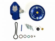 Load image into Gallery viewer, Sinister Diesel 03-07 Ford Powerstroke 6.0L Blue Spring Kit w/ Billet Spring Housing/Fuel Filter Cap

