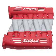 Load image into Gallery viewer, Edelbrock Manifold Chevy Ls LS3 Cross Ram w/ Red Plenums

