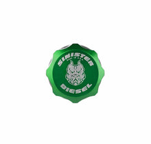 Load image into Gallery viewer, Sinister Diesel 13-17 Dodge/Ram 6.7 Cummins Billet Fuel Plug - Green
