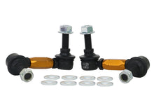Load image into Gallery viewer, Whiteline 03+ Nissan 350z Z33 / 07-08 Infiniti G35 (Exc AWD) Fr Swaybar-Link Assy HD Adj Steel Ball
