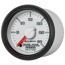 Load image into Gallery viewer, Autometer Factory Match Diesel Fuel  Rail Pressure Gauge 52.4mm 0-30K PSI SE, Cummins 6.7 L, Dodge
