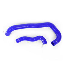 Load image into Gallery viewer, Mishimoto 05-07 Ford 6.0L Powerstroke Coolant Hose Kit (Twin I-Beam Chassis) (Blue)
