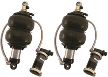Load image into Gallery viewer, Ridetech TQ Series ShockWaves 4.1in Travel 6.5in dia Double Convoluted .625in/2in Stud

