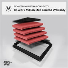 Load image into Gallery viewer, K&amp;N Replacement Air Filter FORD FOCUS 2.0L NON-PZEV 2008

