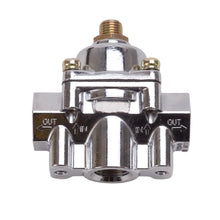 Load image into Gallery viewer, Edelbrock Fuel Pressure Regulator Carbureted 160 GPH 5-10 PSI 3/8In In/Out Retunless Red/Clear
