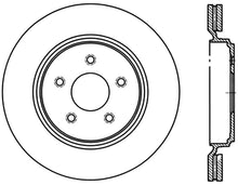 Load image into Gallery viewer, StopTech Power Slot 06-08 Cadillac XLR-V SC / 06-09 Corvette (Z51) Rear Right Slotted CRYO Rotor
