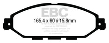 Load image into Gallery viewer, EBC 2015+ Nissan Murano 3.5L Redstuff Front Brake Pads
