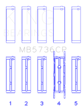 Load image into Gallery viewer, King Ford Powerstroke 6.0L/6.4L Diesel (Size +0.50mm) Crankshaft Main Bearing Set
