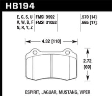 Load image into Gallery viewer, Hawk 2010 Camaro SS HT-10 Race Rear Brake Pads
