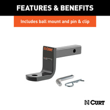 Load image into Gallery viewer, Curt 05-12 Ford Escape Class 2 Trailer Hitch w/1-1/4in Ball Mount BOXED
