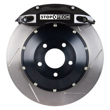 Load image into Gallery viewer, StopTech 08-09 Evo X Rear BBK w/ Black ST-40 Calipers Slotted 355x32mm Rotors Pads and SS Lines
