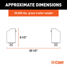 Load image into Gallery viewer, Curt 20-21 GM 2500HD/3500HD w/8ft Bed/5th Wheel Prep Package 5th Wheel Hitch To GM Puck System Legs
