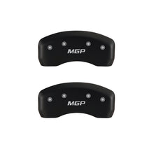 Load image into Gallery viewer, MGP 4 Caliper Covers Engraved Front &amp; Rear MGP Red finish silver ch
