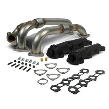 Load image into Gallery viewer, BD Diesel 08-10 Ford F-250/F-350/F-450/F-550 Powerstroke 6.4L Up Pipes Kit w/Manifold Set
