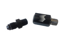 Load image into Gallery viewer, Snow Performance 1/8in NPT Female to 4AN Male Low Profile Straight Nozzle Holder
