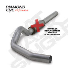 Load image into Gallery viewer, Diamond Eye KIT 5in CB MFLR RPLCMENT PIPE SGL AL: 2004.5-2007.5 DODGE CUMMINS 600
