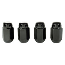 Load image into Gallery viewer, McGard Hex Lug Nut (Cone Seat) M12X1.5 / 13/16 Hex / 1.5in. Length (4-pack) - Black
