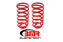Load image into Gallery viewer, BMR 79-04 Ford Mustang (Ex. 99-04 Mustang Cobras w/ IRS) 1in Drop Rear Lowering Springs - Red
