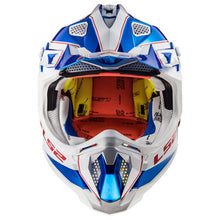 Load image into Gallery viewer, LS2 Subverter MX470 Helmet Blade Laser Blue Krome

