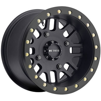 Method Race Wheels 406 Beadlock Wheel Satin Black - FIT RZR'S