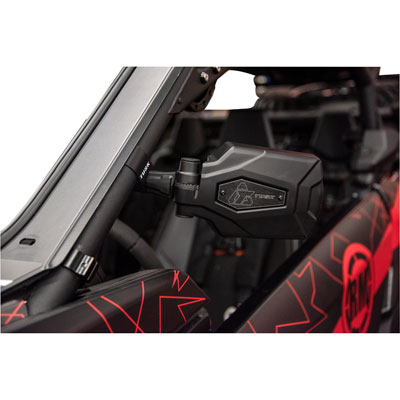 Tusk Pivot Folding Mirror Kit with Low Profile UTV Roll Cage Clamp - RZR