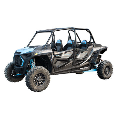 Tusk Plastic Lower Door Inserts Black - RZR 4 DOOR