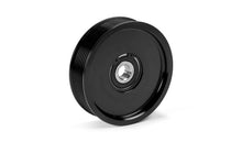 Load image into Gallery viewer, Fleece Performance 03-18 Dodge 2500/3500 Cummins Upper Fan Pulley Idler (Black Contrast)
