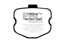 Load image into Gallery viewer, EBC 10-13 Chevrolet Corvette (C6) 6.2 Grand Sport Bluestuff Rear Brake Pads
