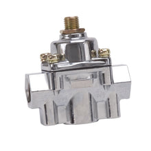 Load image into Gallery viewer, Edelbrock Fuel Pressure Regulator Carbureted 160 GPH 5-10 PSI 3/8In In/Out Retunless Red/Clear
