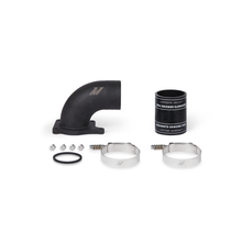Load image into Gallery viewer, Mishimoto 03-07 Ford 6.0L Powerstroke Intake Elbow - Wrinkle Black
