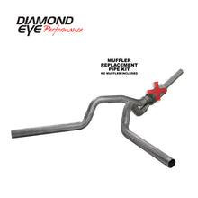 Load image into Gallery viewer, Diamond Eye KIT 4in CB MFLR RPLCMENT PIPE DUAL SS: 2004.5-2007.5 DODGE CUMMINS 600
