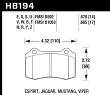 Load image into Gallery viewer, Hawk 2010 Camaro SS HT-10 Race Rear Brake Pads
