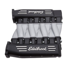 Load image into Gallery viewer, Edelbrock Manifold Chevy Ls LS3 Cross Ram w/ Black Plenums
