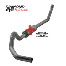 Load image into Gallery viewer, Diamond Eye KIT 4in TB MFLR RPLCMENT PIPE SGL SS: 98.5-02 DODGE CUMMINS 5.9L
