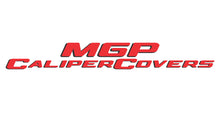 Load image into Gallery viewer, MGP 4 Caliper Covers Engraved Front &amp; Rear C6/Corvette Red finish silver ch
