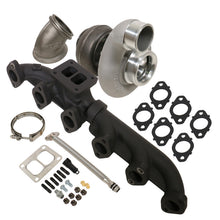 Load image into Gallery viewer, BD Diesel Iron Horn 5.9L Turbo Kit S366SXE/80 0.91AR Dodge 03-07
