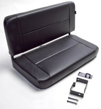 Load image into Gallery viewer, Rugged Ridge Fixed Rear Seat Black 55-95 Jeep CJ / Jeep Wrangler
