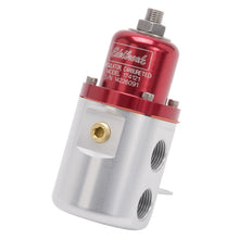 Load image into Gallery viewer, Edelbrock Fuel Pressure Regulator Carbureted 160 GPH 5-10 PSI 3/8In In/Out Retunless Red/Clear
