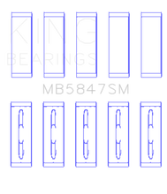 Load image into Gallery viewer, King Ford Powerstroke 6.7L Diesel (0.25 Oversized) OS +.040 Crankshaft Main Bearing Set
