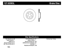 Load image into Gallery viewer, StopTech Power Slot 05-07 Cadillac XLR / 06-09 Chevy Corvette Front Left Drilled &amp; Slotted Rotors

