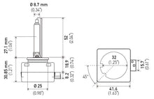Load image into Gallery viewer, Hella Xenon D1S Bulb PK32d-2 85V 35W 5000k
