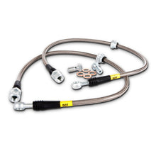 Load image into Gallery viewer, StopTech 95-00 Dodge Viper Stainless Steel Front Brake Line Kit
