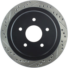 Load image into Gallery viewer, StopTech 97-10 Chevy Corvette Slotted &amp; Drilled Rear Right Rotor
