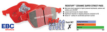 Load image into Gallery viewer, EBC 2015+ Nissan Murano 3.5L Redstuff Front Brake Pads
