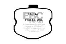 Load image into Gallery viewer, EBC 10-13 Chevrolet Corvette (C6) 6.2 Grand Sport Bluestuff Front Brake Pads
