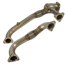 Load image into Gallery viewer, BD Diesel 08-10 Ford F-250/F-350/F-450/F-550 Powerstroke 6.4L Up Pipes Kit w/Manifold Set
